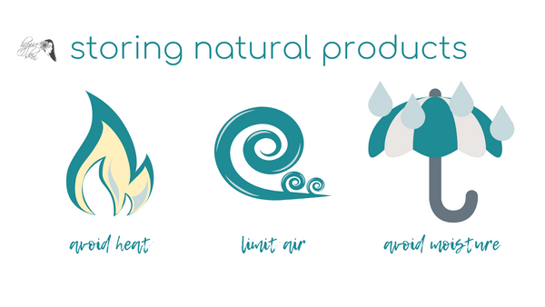 Storing Natural Products Graphic Hippie Skin Natural Skin Care