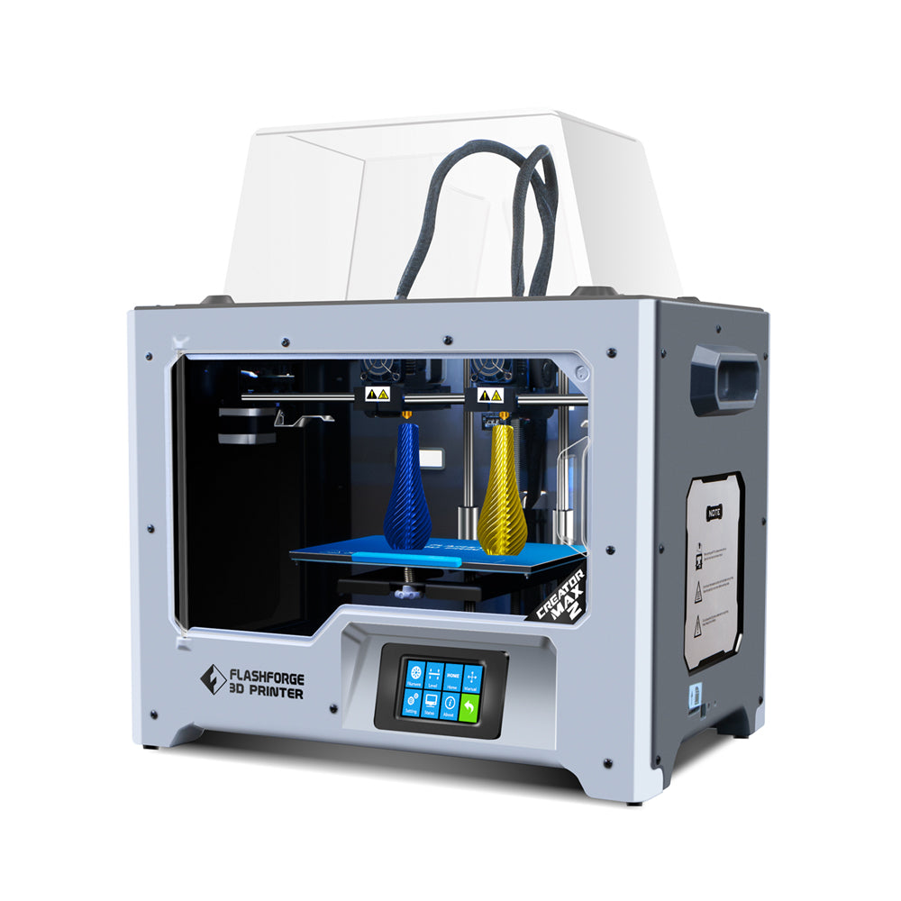 Flashforge Creator Max 2 Independent Dual Extruder 3D Printer, Open ... - CMAX2 Main SkyGray