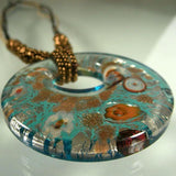 MURANO STYLE GLASS PENDANT   |   simplebeautyminerals.com