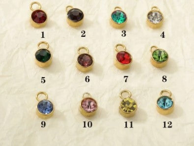 Name Necklaces With Birthstone