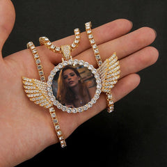 wing necklace picture inside