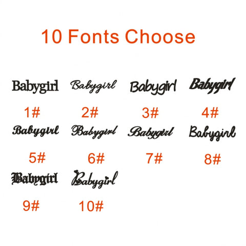 Choose Font Number [Selection must be between 1-10 only]