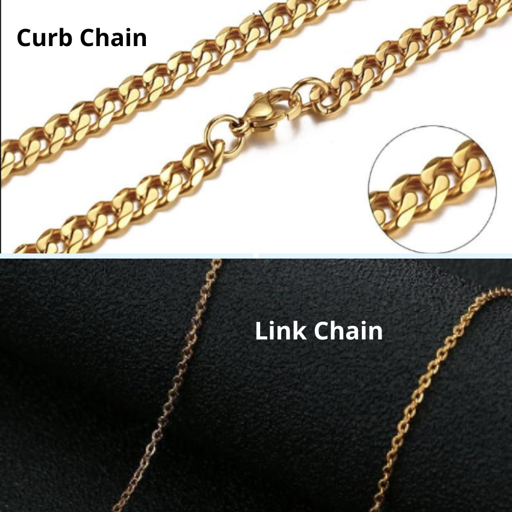 18K Gold Plating Custom Cube Pendant Photo Medallion Necklace For Men And Women