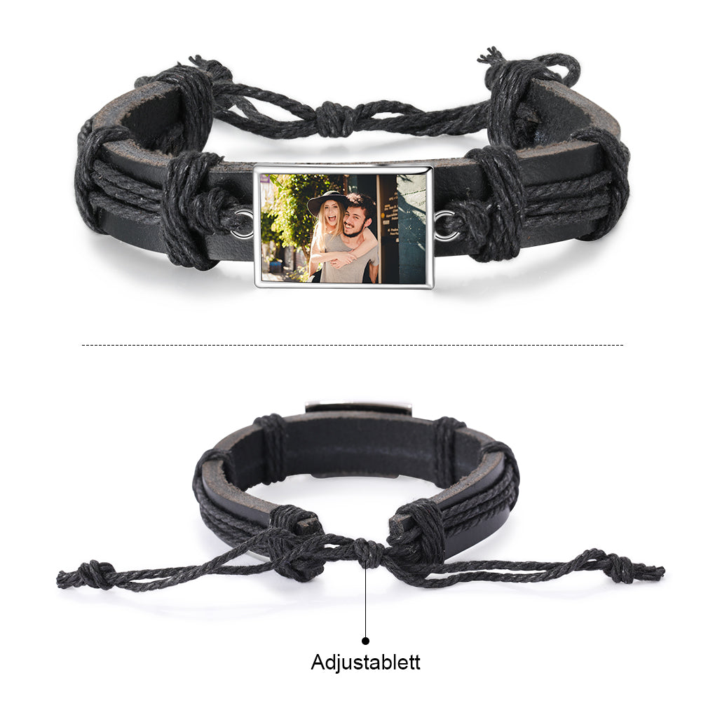 Photo Leather Bracelet