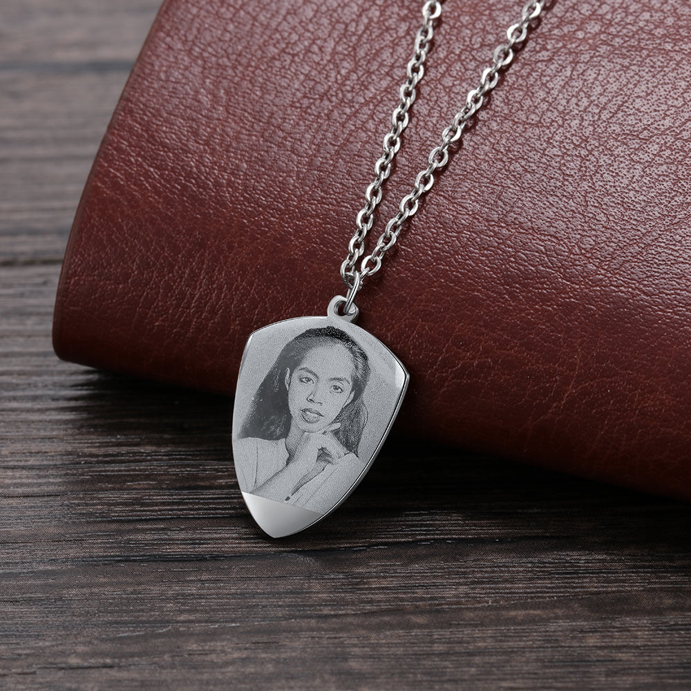 Personalized Picture Necklace - Best Mother's Day Gift For Grandmom