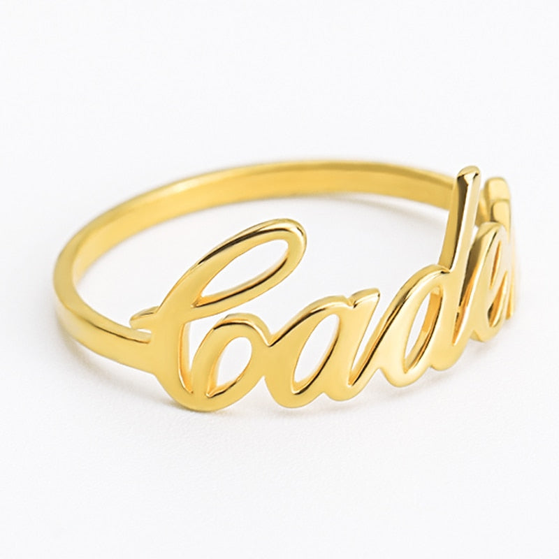 Personalized Name Ring- Best Gifts For Women