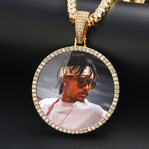 Custom Photo Medallion Necklace- Best Christmas Gifts 2022