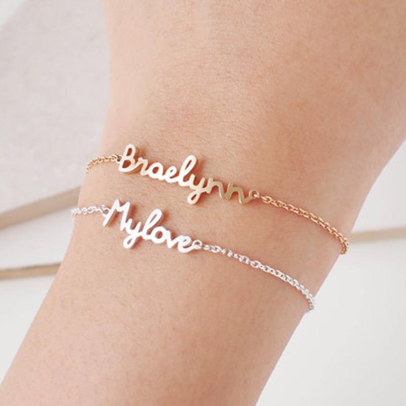 Customized Name Bracelet For Women-Kids Bracelets