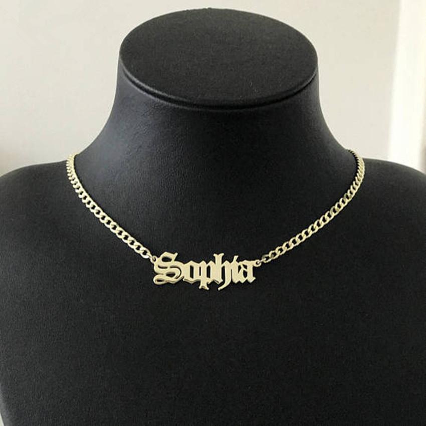 Name Necklace For Women- Christmas Gifts For Mom
