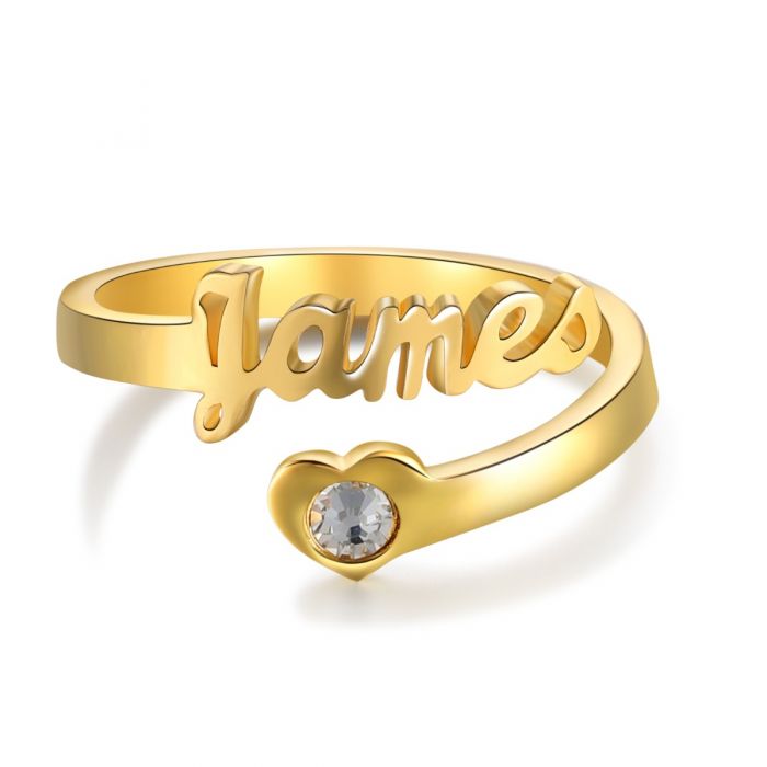 Custom Name Rings- Cute Valentines Gifts For Her