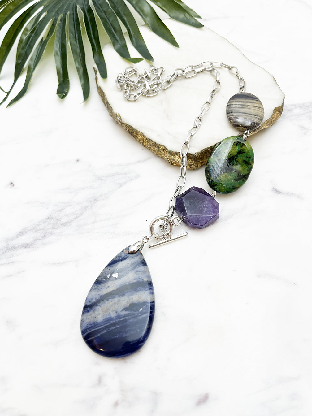 sodalite pendant necklace