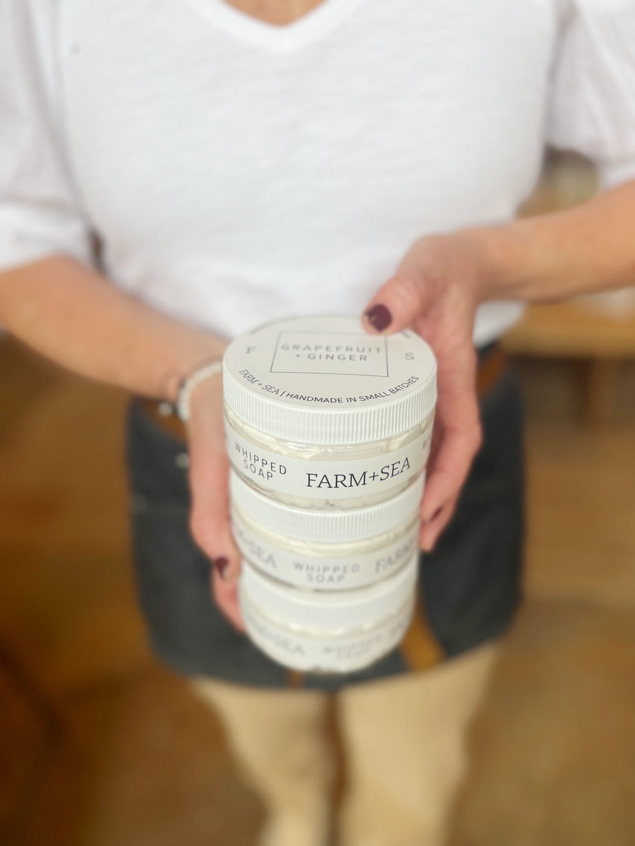 Farm + Sea Whipped Soap