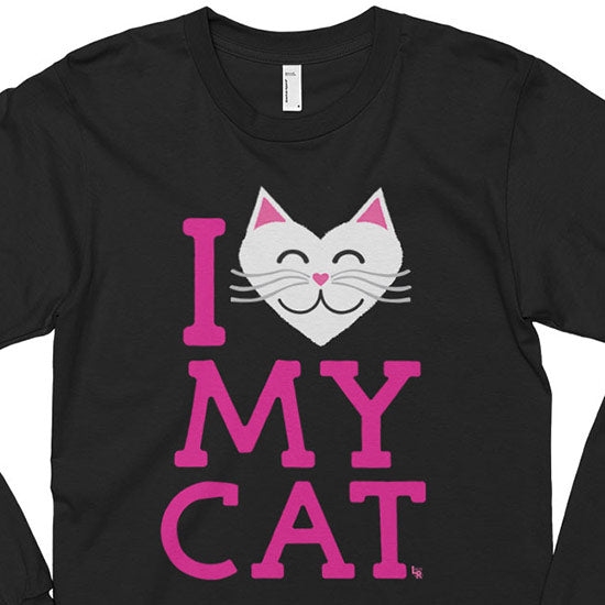 i love my cat shirt
