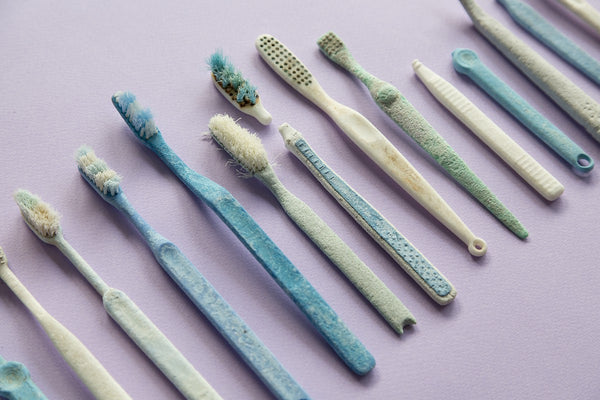 Plastic toothbrush