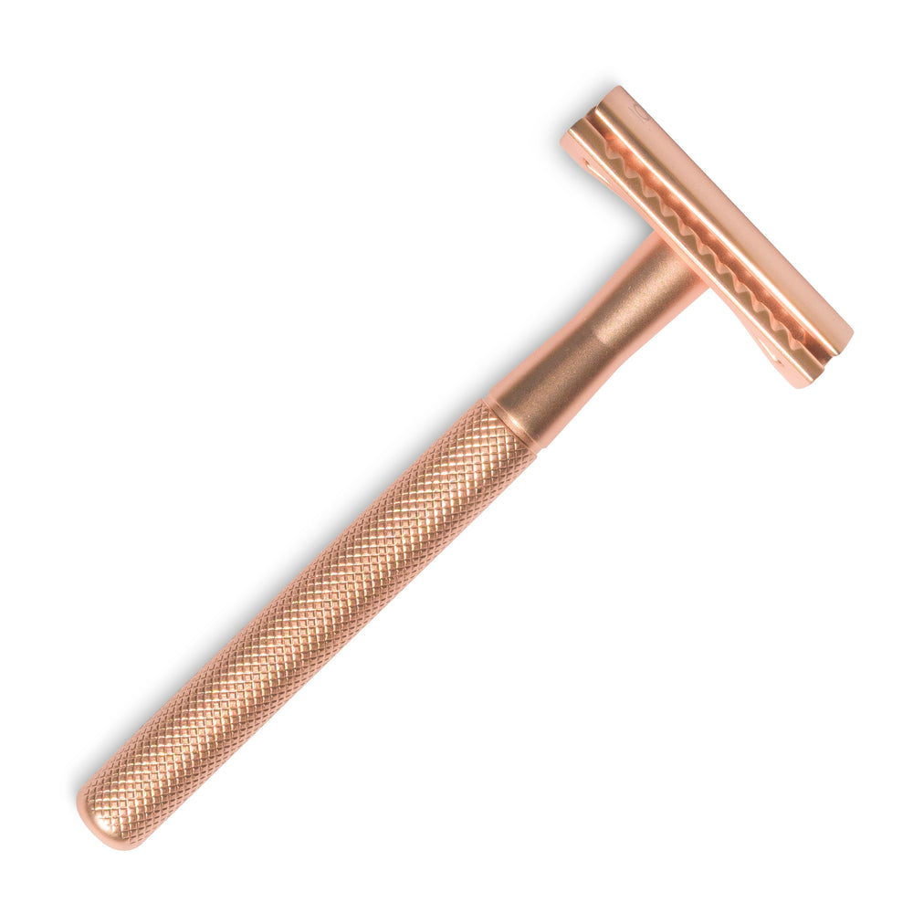 Reusable Safety Razor - Matte Gold