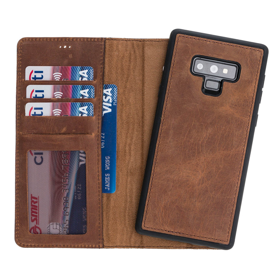 schieten Vriendin Diplomatieke kwesties Samsung Note 9 Leather Wallet Case with Card Holder - Hardiston