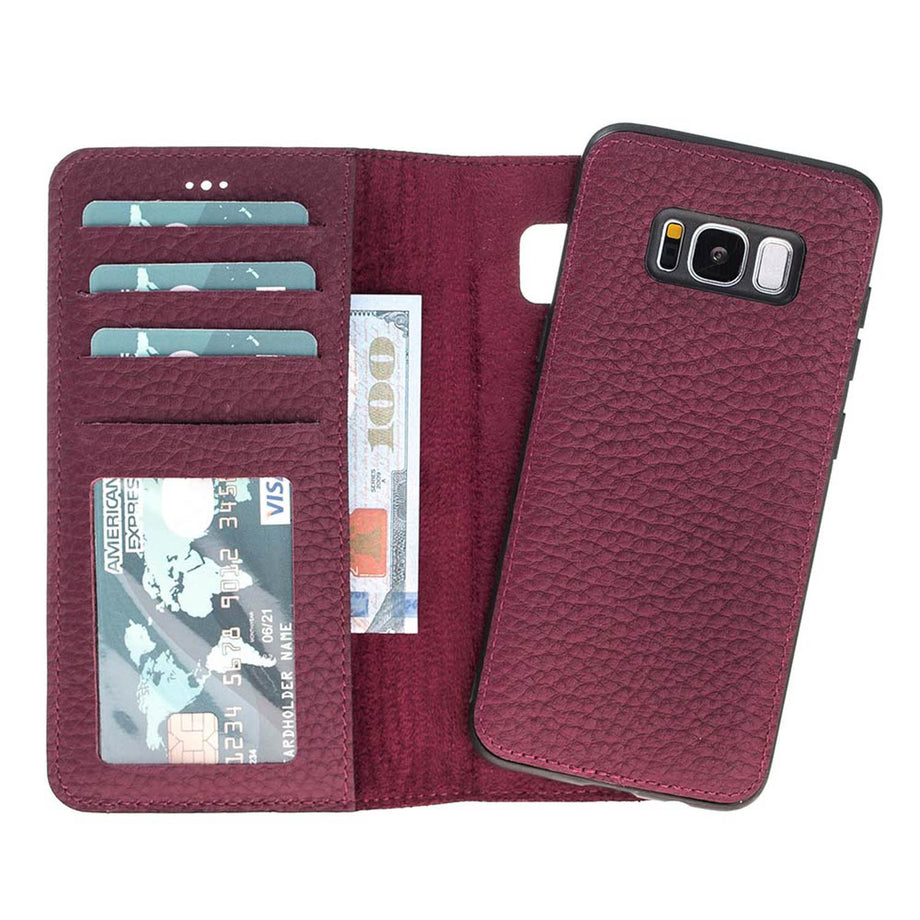 vandaag Beperking voelen Samsung Galaxy S8+ Leather Wallet Case with Card Holder - Hardiston