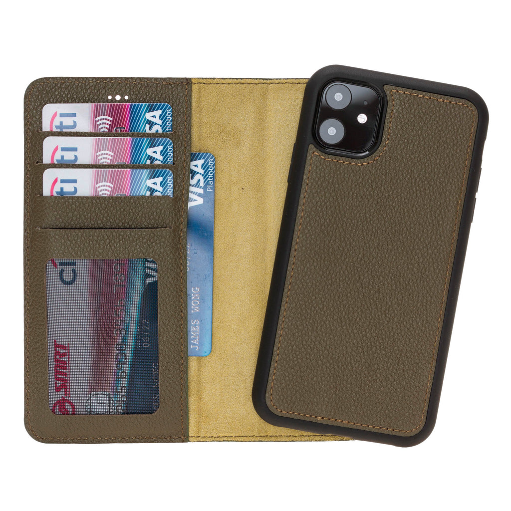 Huiswerk innovatie over iPhone 11 Leather Detachable Wallet Case with MagSafe - Hardiston
