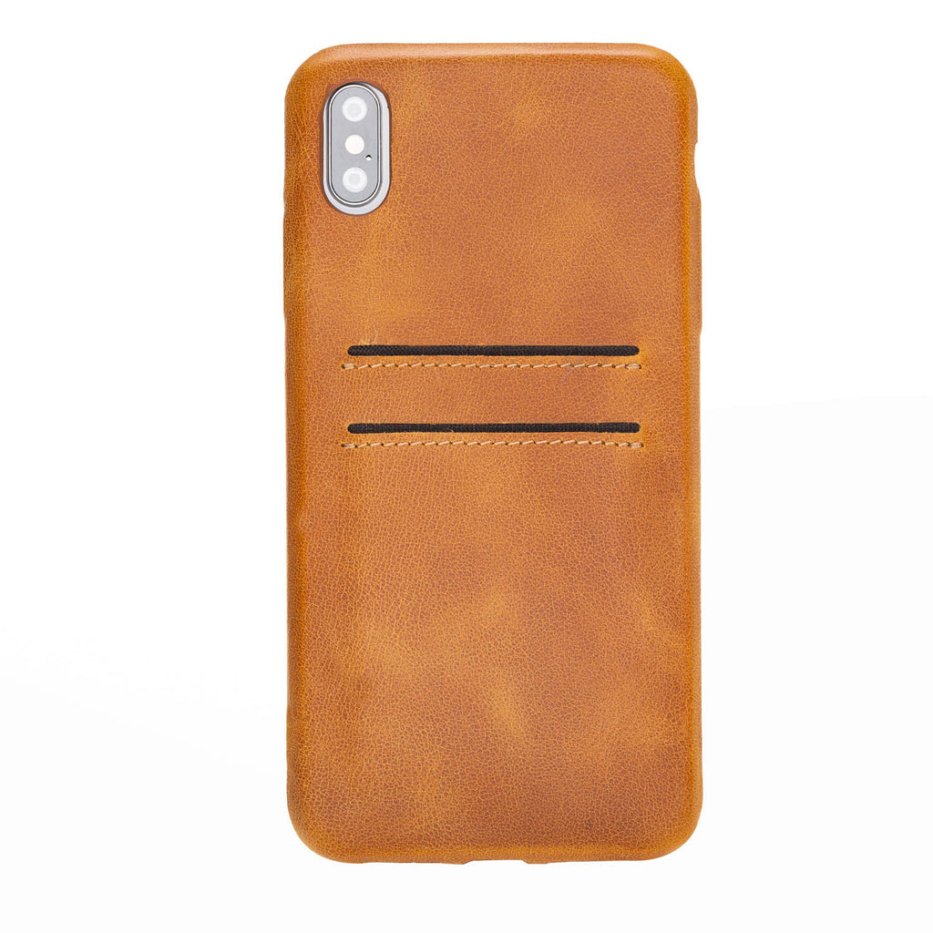 Becks Cordelia Koninklijke familie iPhone Xs Max Snap-on Full Cover Leather Case with Credit Card Slots –  Hardiston