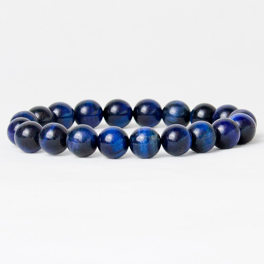 blue tiger eye beads