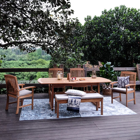 6 Pieces Outdoor Dining Set