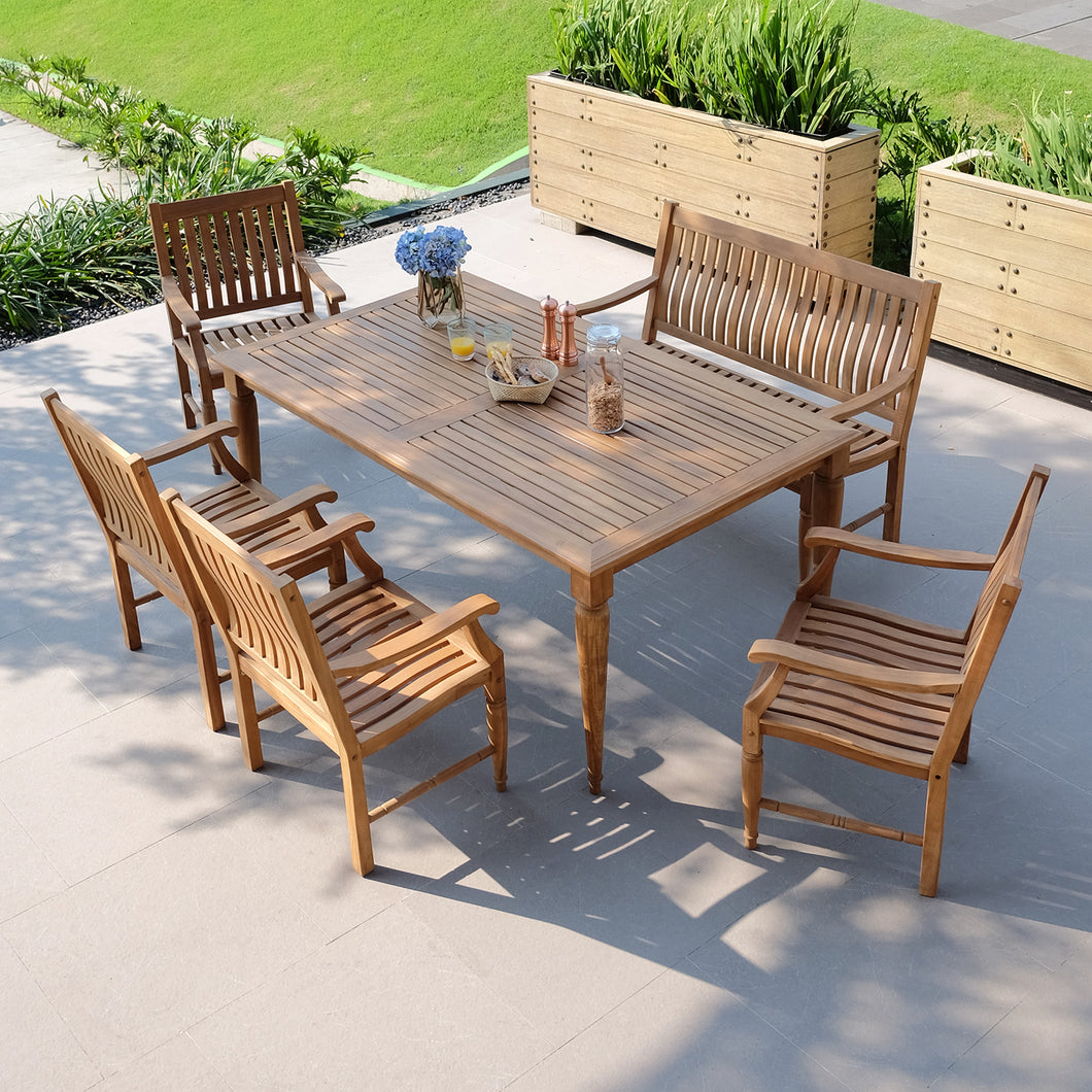 Creating A Luxurious Outdoor Oasis With A Teak Furniture Set
