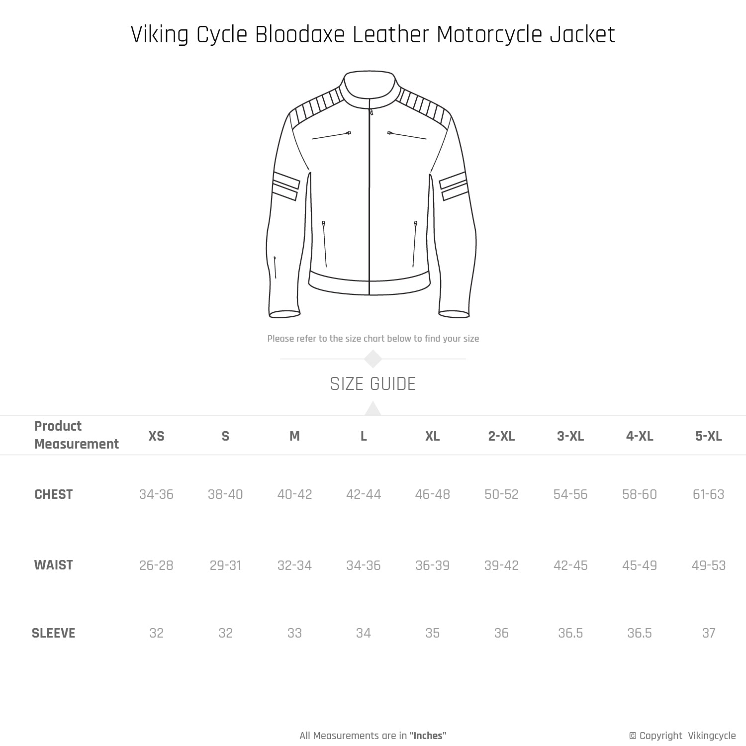 Bloodaxe Leather | Motorcycle Jacket for Men - Viking Cycle