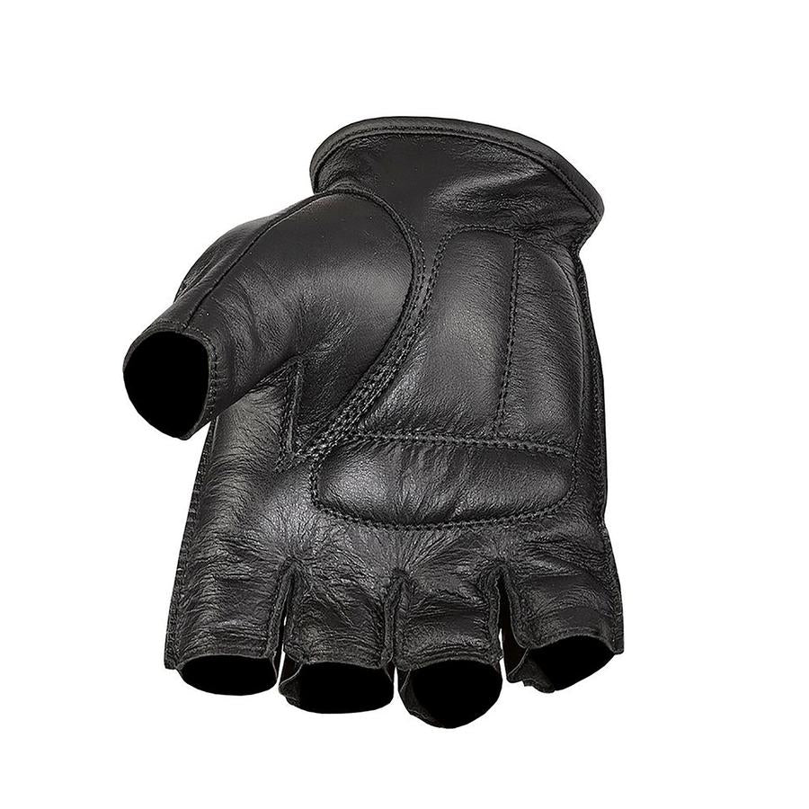 black half finger gloves