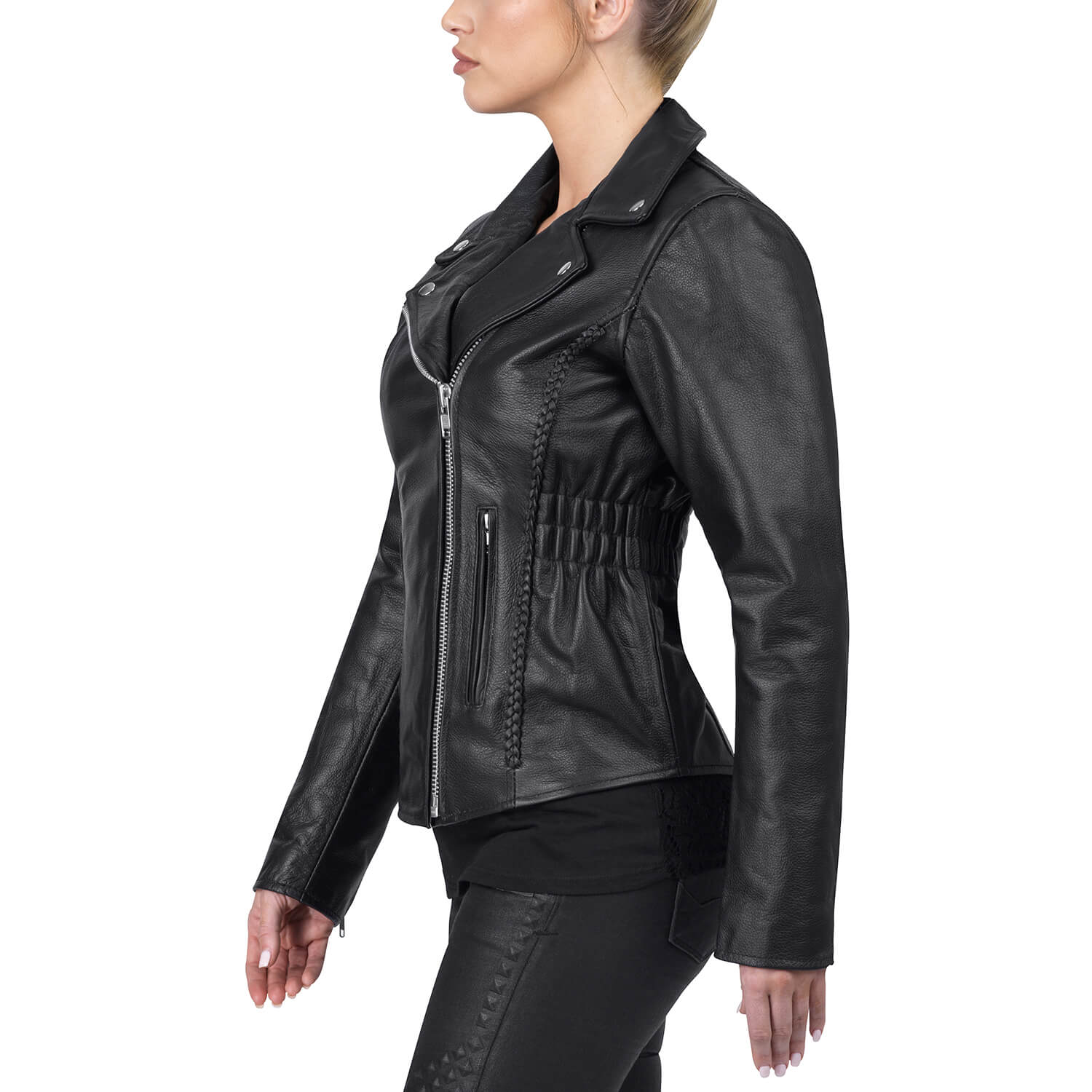 motorbike jacket ladies