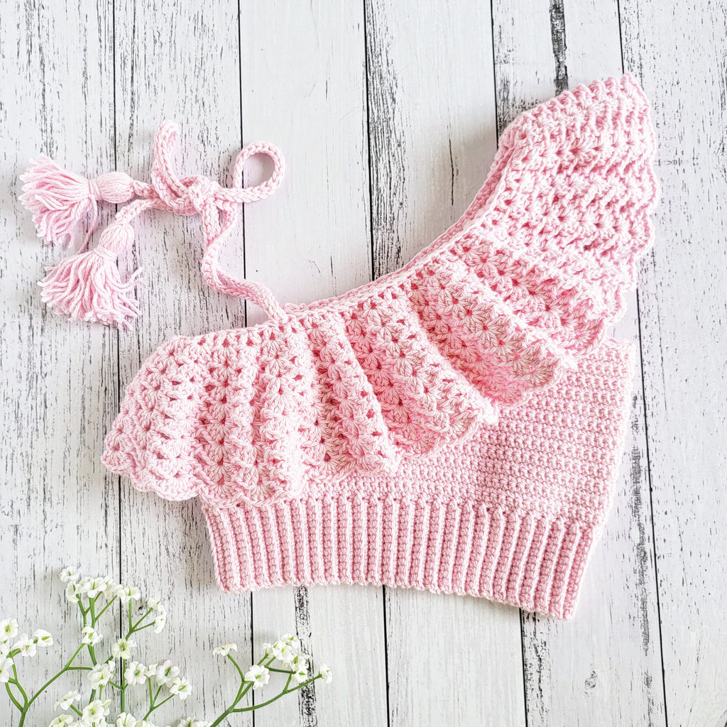 CROCHET PATTERN - Luna Crop – Peach&Paige