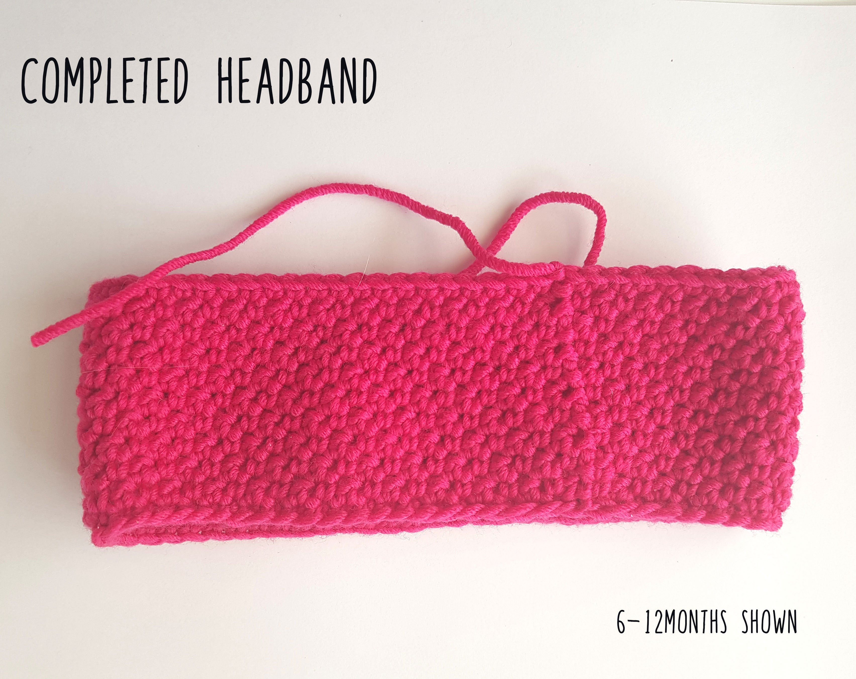 Crochet Headband Ear Warmer Pattern- Lemon Peel Stitch Headband Free  Crochet Pattern 
