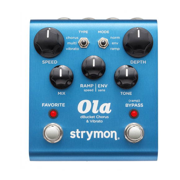 Strymon Ola dBucket Chorus & Vibrato – Oxbow Audio Lab