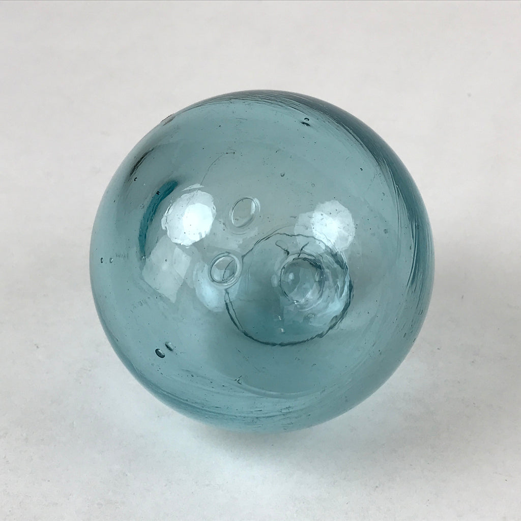 Japanese Glass Fishing Float Ukidama Buoy Ball Vtg Bindama Small Clear, Online Shop