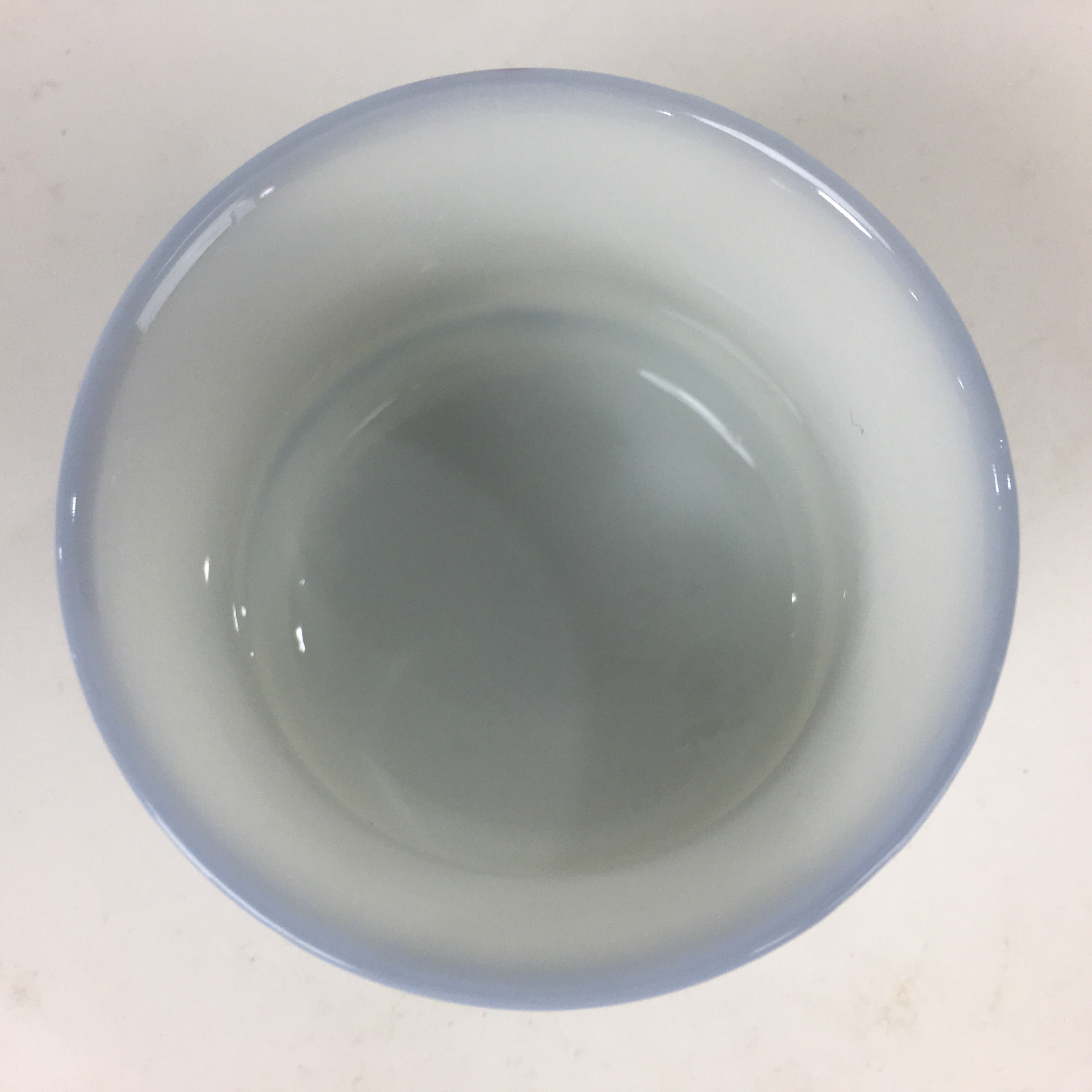 Japanese Porcelain Teacup Yunomi Vtg White Pink Flower Pottery Sencha TC270