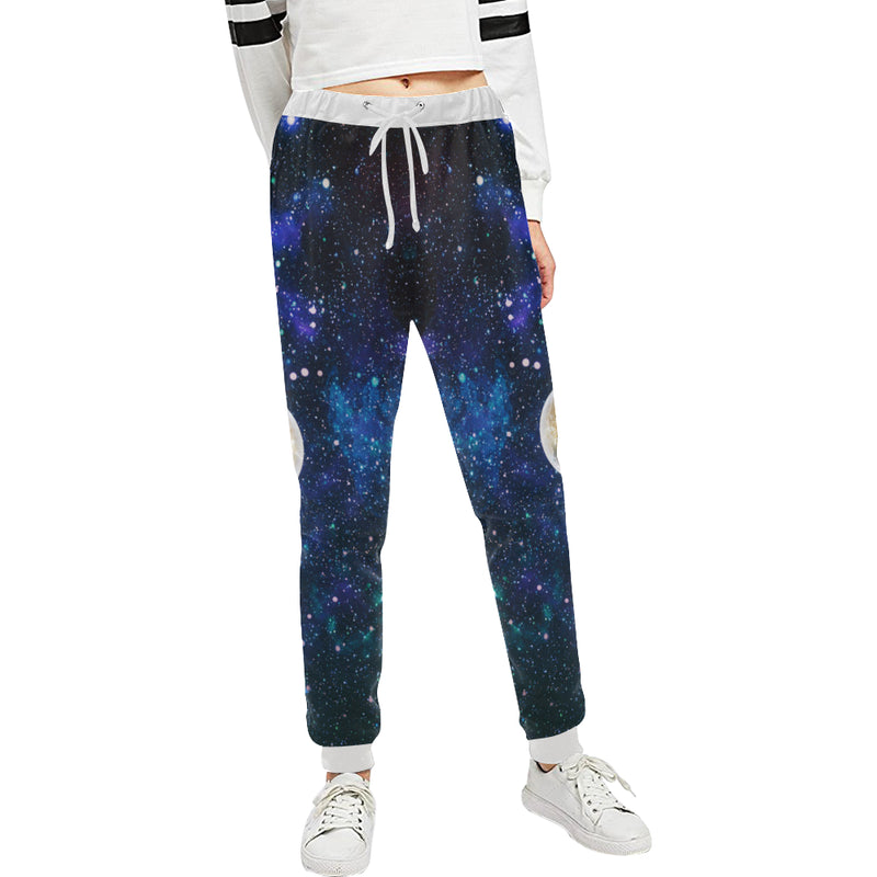 Galaxy Stardust Planet Space Print Unisex Sweatpants - JTAMIGO.COM