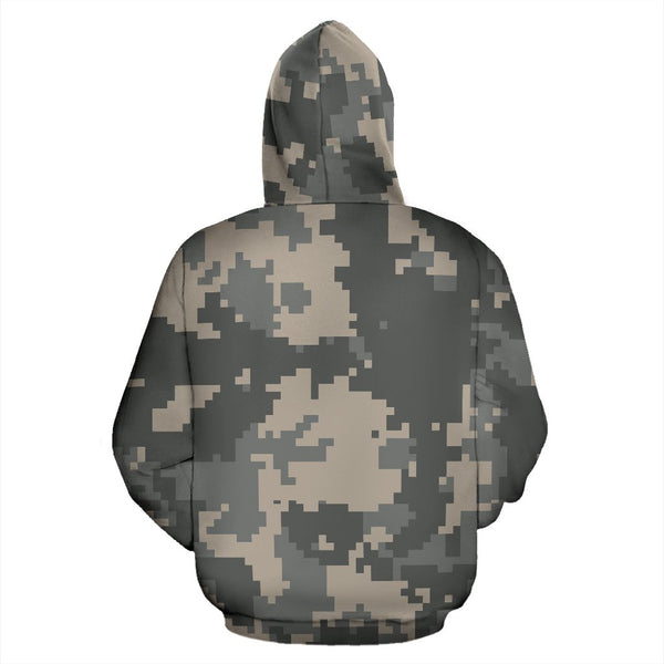 ACU Digital Camouflage Pullover Hoodie - JTAMIGO.COM