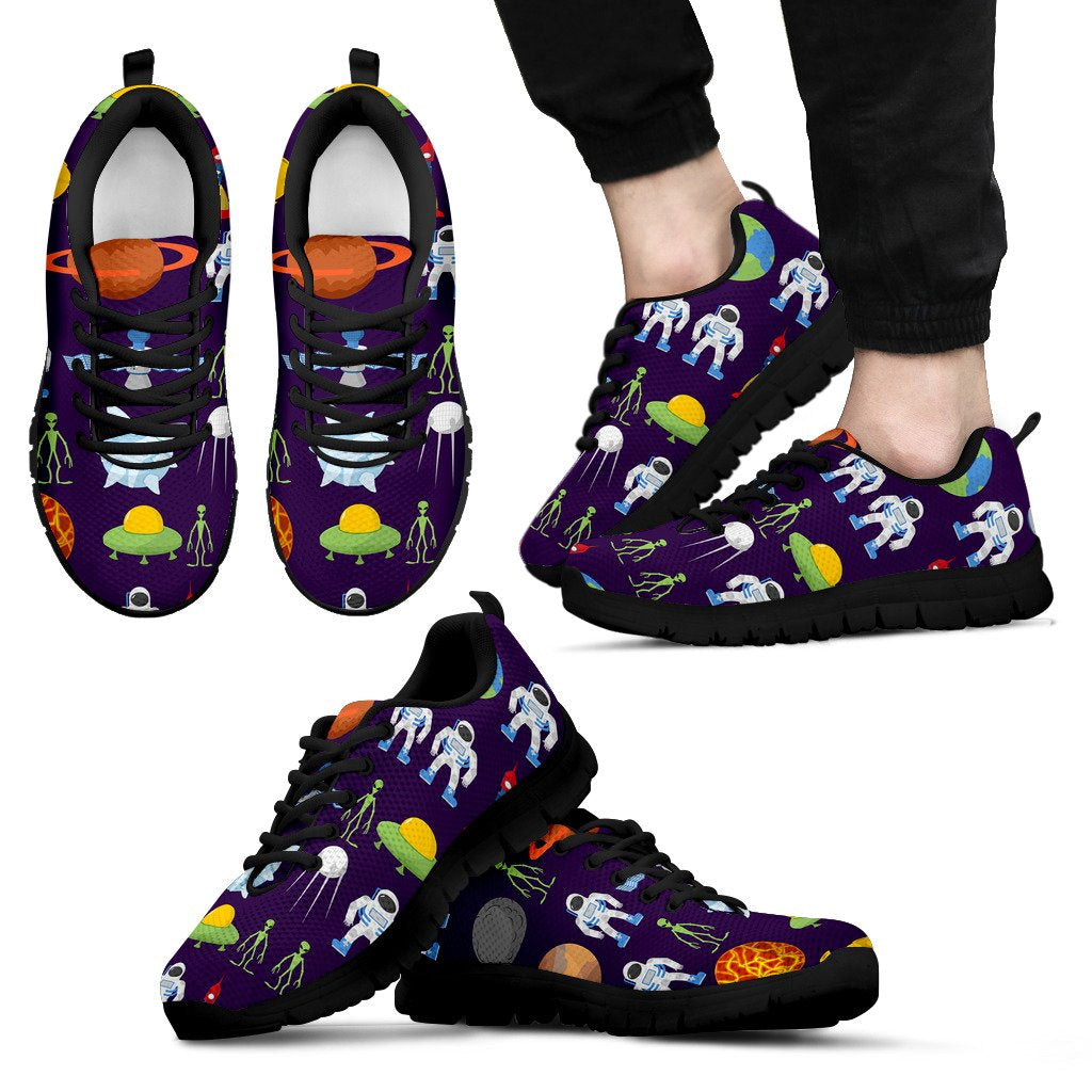 Alien Astronaut Planet Men Sneakers - JTAMIGO.COM