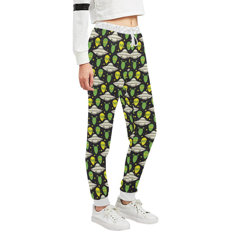 Alien UFO Pattern Unisex Sweatpants - JTAMIGO.COM