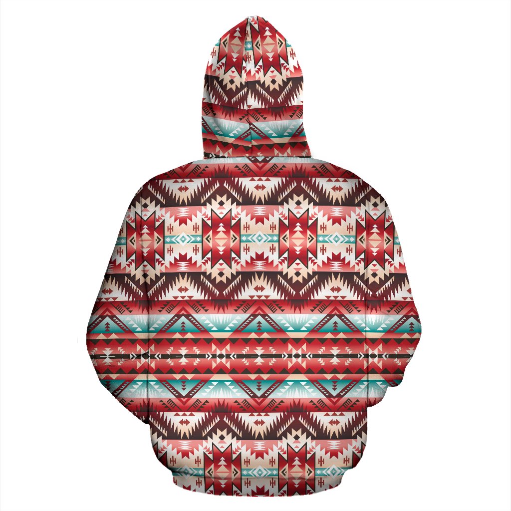 aztec fleece pullover