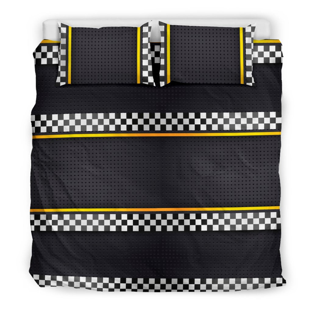 Nascar Checkered Flag Bedding Set Twin / Cheer your favorite drivers on ...