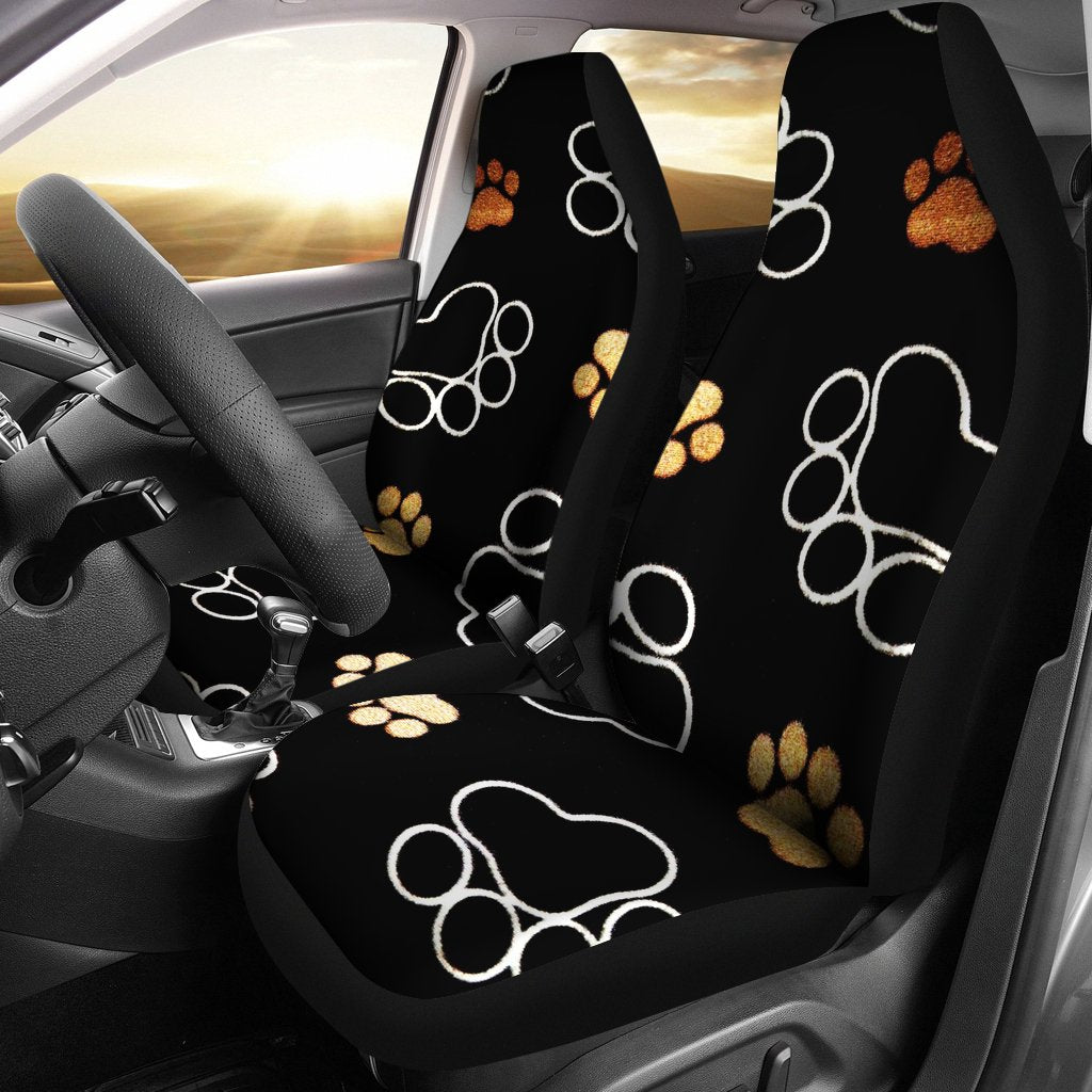 Paws Print Car Seat Covers