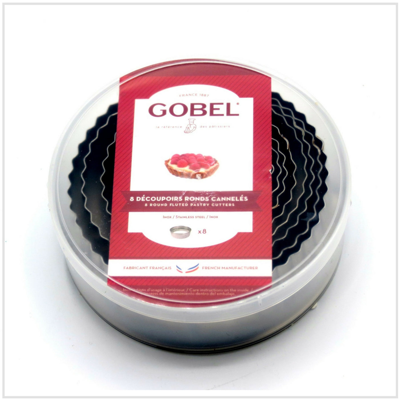 Gobel 845130 Gobel Large Pastry Cutter With Handle - Stainless Stee