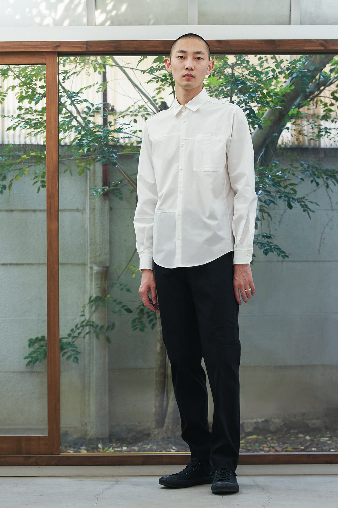 PRE-ORDER > JUN SHIRT / Japanese cotton — Shohei-collection