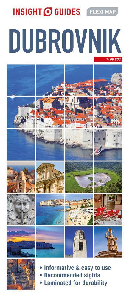 Insight Guides Flexi Map Dubrovnik - Travel Guide travel guide 