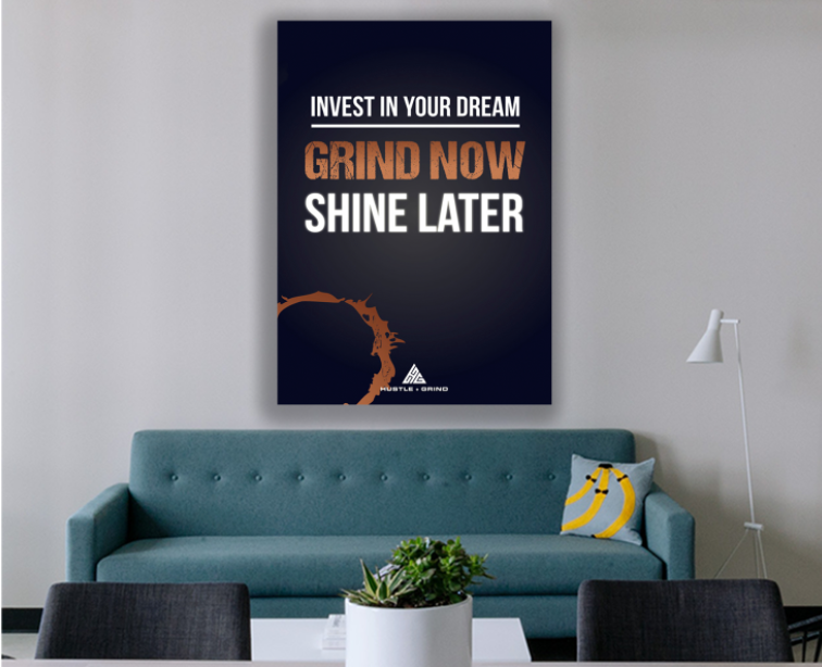 Invest in your dream poster