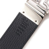 Gucci Cintura Reverse Nero/Blu Uomo Pelle Dollar Calf Mod. 449715 CAO2N 8625