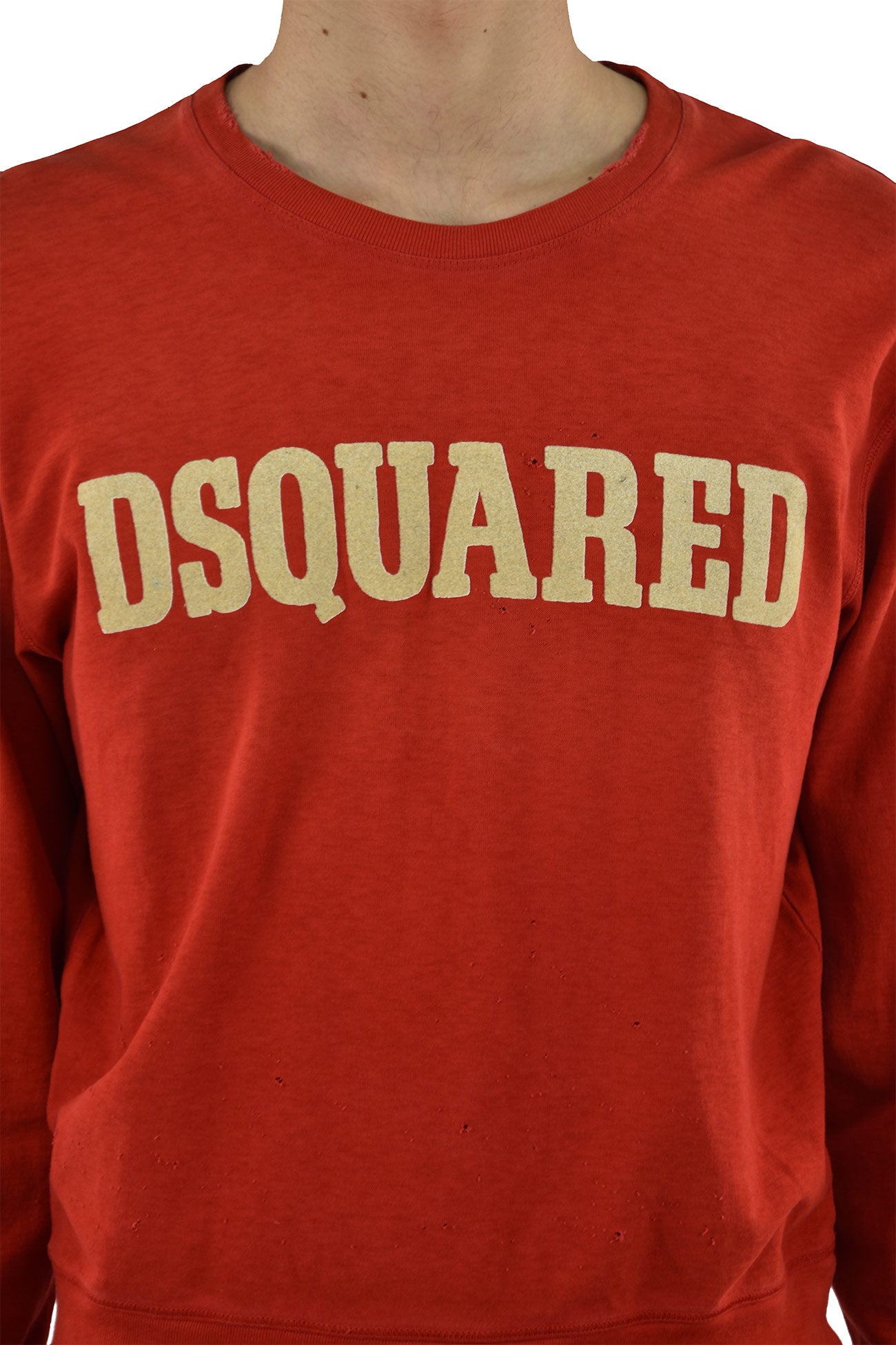 felpa dsquared rossa