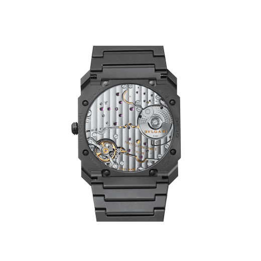 Bulgari Octo Finissimo Black Ceramic Mens Watch 103077 | Bandiera