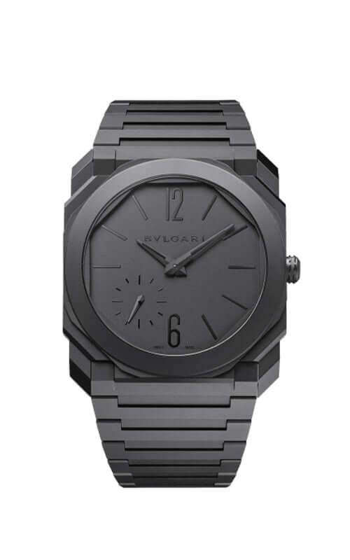 Bulgari Octo Finissimo Black Ceramic Mens Watch 103077 | Bandiera