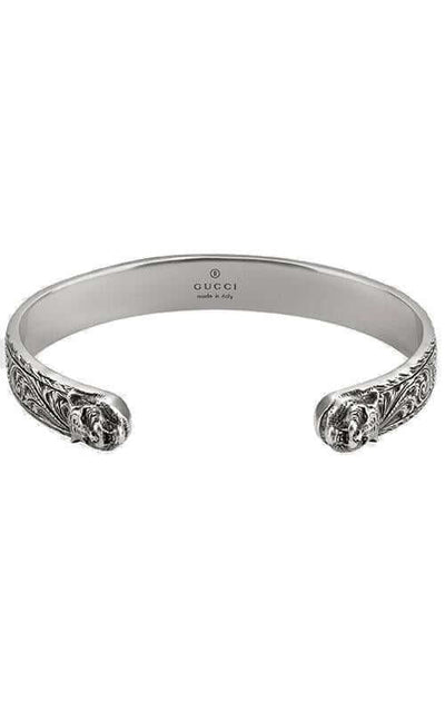 gucci garden bracelet in silver